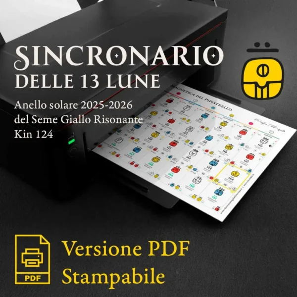 Sincronario delle 13 Lune 2025-2026 PDF stampabile